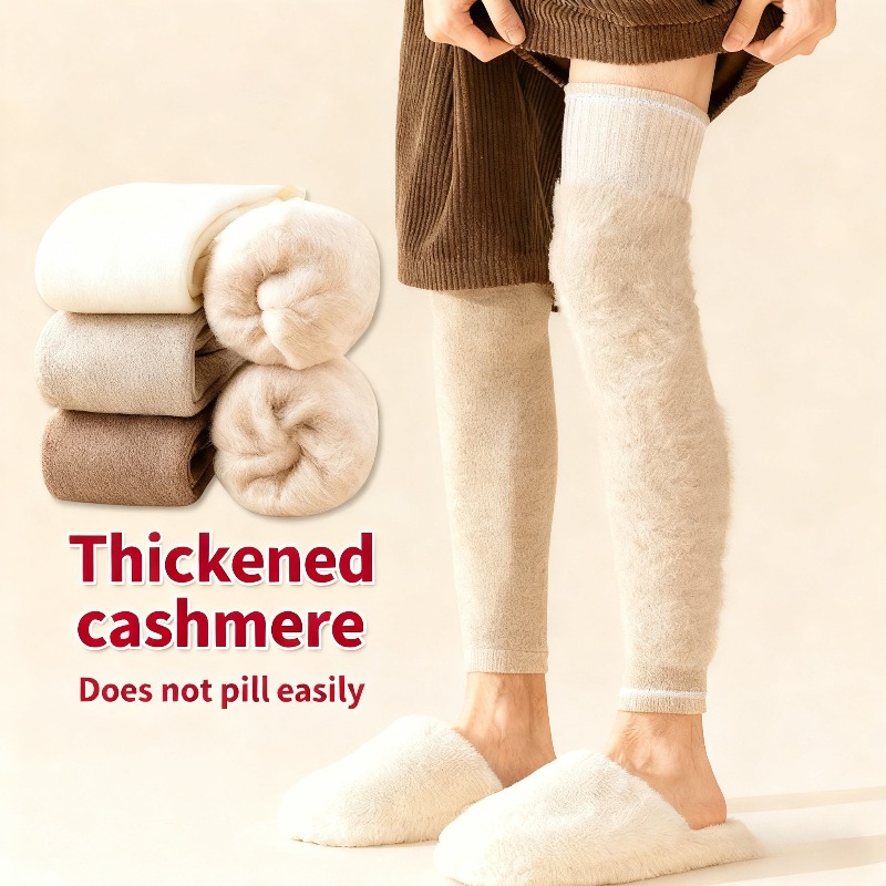Thermal Sock Wool - Ultra Warm Men's Cashmere Leg Warmers