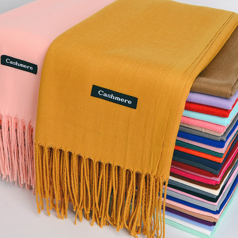 Cashmere Pashmina Wrap - Đa Năng Giả Khăn Choàng Cashmere
