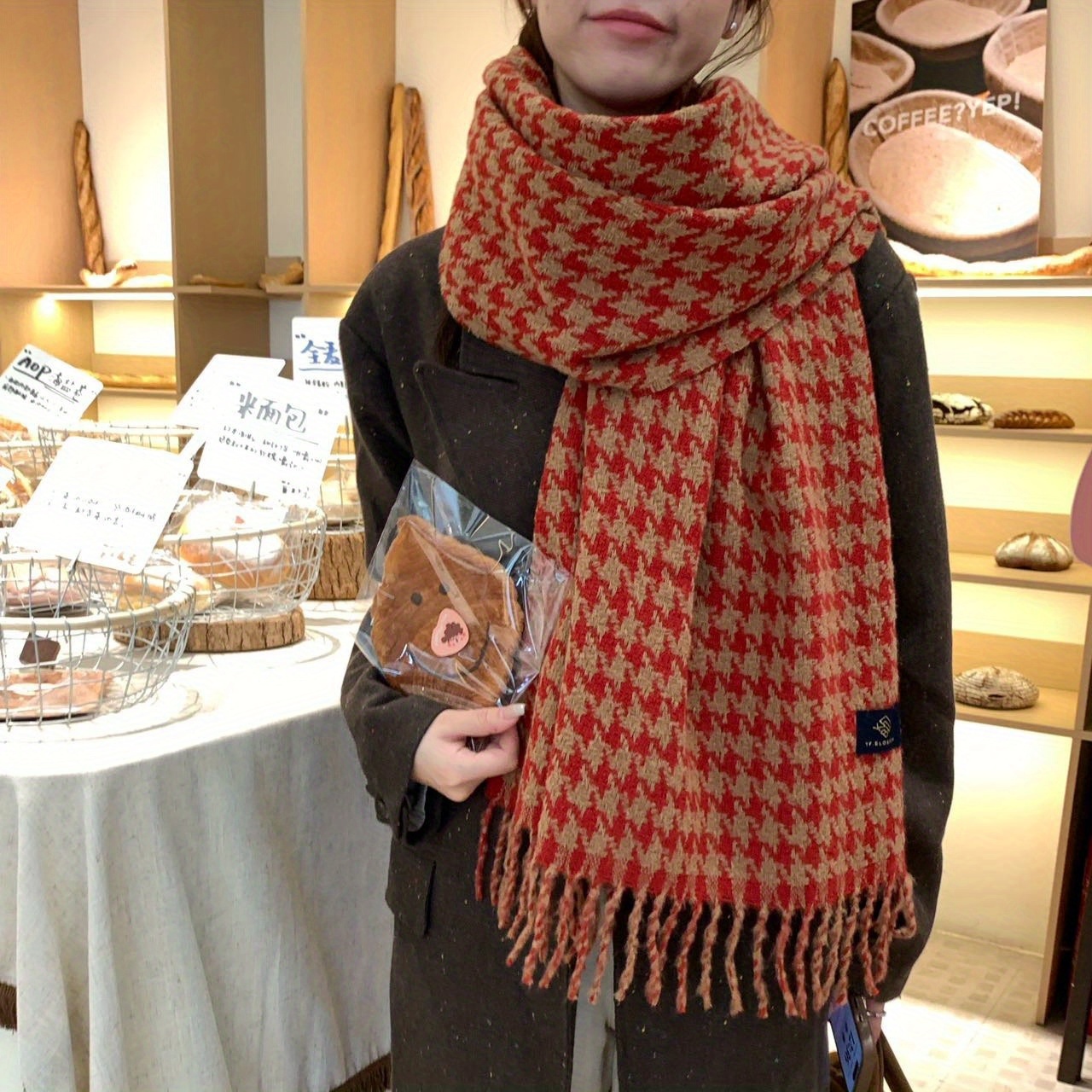 FANGSIGE Exquisite Hundred Tow - đánh giá và giá Wool Scarf Men