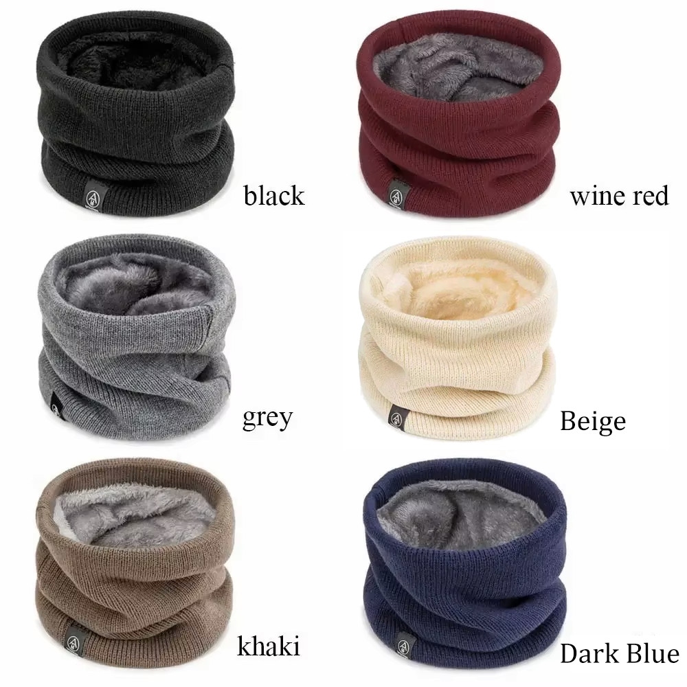 Thick Knit Neck Warmer Fleece  - đánh giá và giá Neck Gaiter Fleece