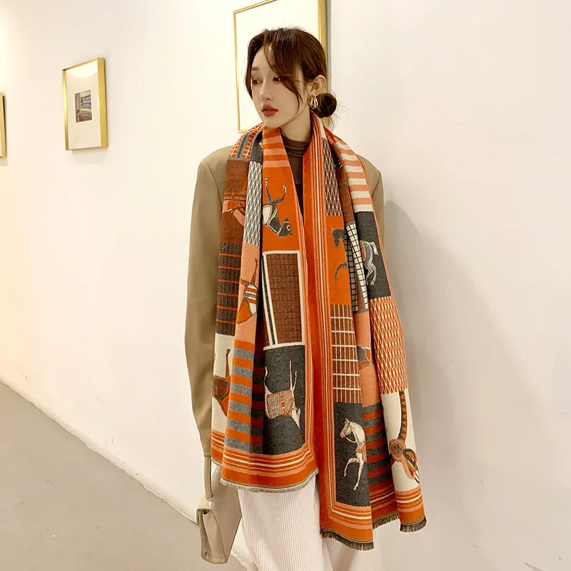 2024 New Luxury Winter Cashmer - đánh giá và giá Cashmere Pashmina Wrap