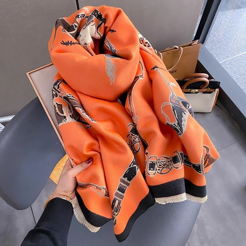 Retro Rider Horse Imitation Ca - đánh giá và giá Wool Scarf Men