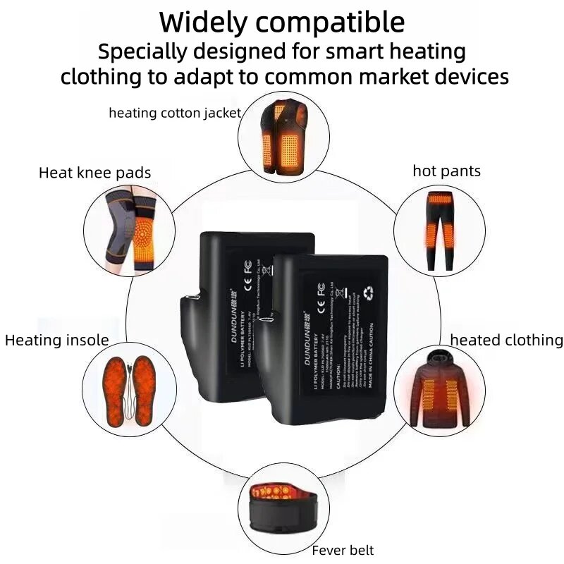 Heated Gloves Battery 7.4V 350 - đánh giá và giá Heated Vest Battery