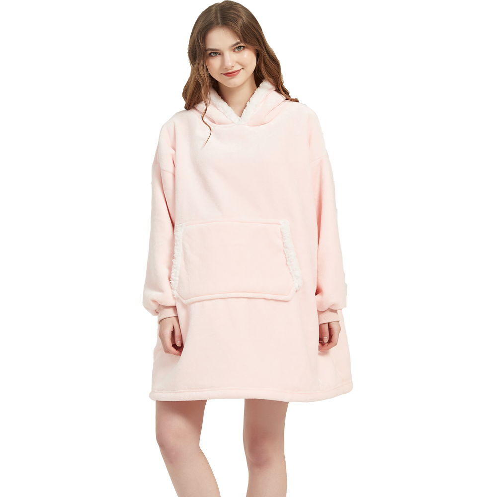 Sợi Nhỏ Sang Trọng Nỉ Mặc Sher - đánh giá và giá Sherpa Hoodie Fleece