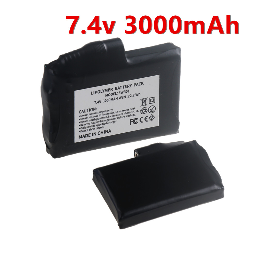 7.4V 3000mah Li-Polymer Batter - đánh giá và giá Heated Vest Battery