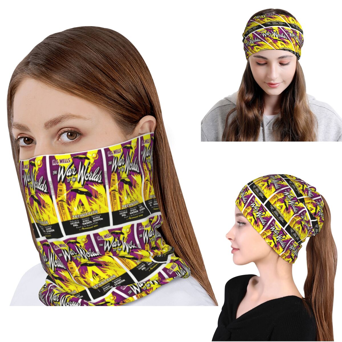 War Of The Worlds Bandana Neck - đánh giá và giá Knit Beanie Hat Warm