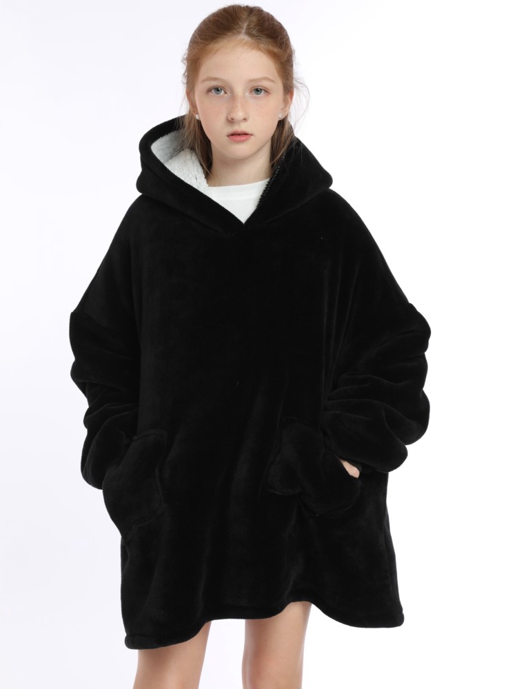Winter Sherpa Blanket Teens Ho - đánh giá và giá Sherpa Hoodie Fleece